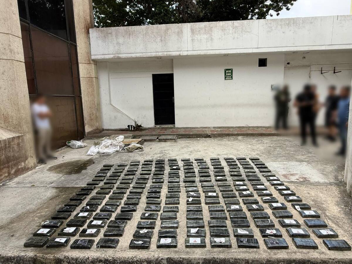 Incautaron 247 kilos de cocaína en Cartagena avaluados en más de 7 millones de dólares