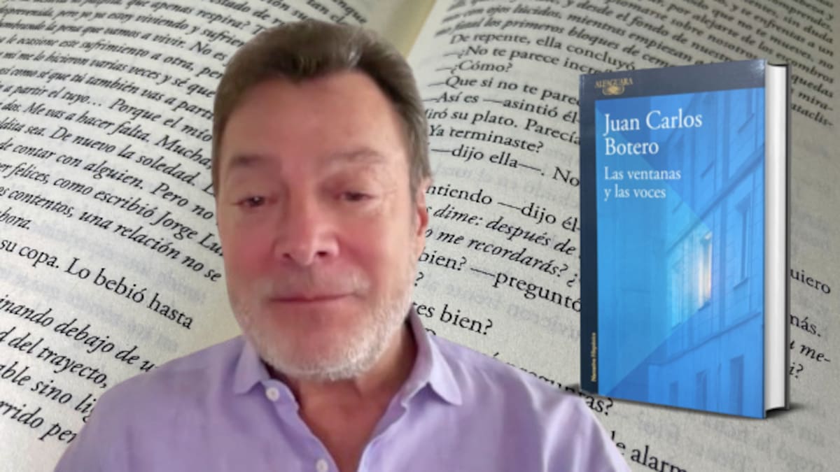 Juan carlos Botero y su libro Las ventanas y las voces