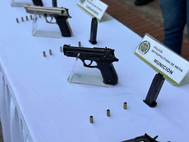 En 2024 se decomisaron cuatro, mientras que en 2025 ya van seis. Foto policía Neiva.