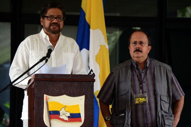 Delegación de paz de las Farc en La Habana.