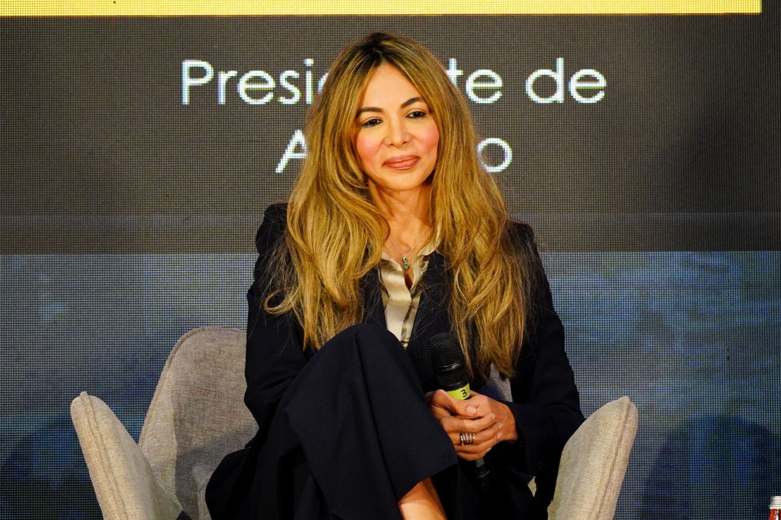 Ana María Aljure, gerente de ciudad. Foto: W Radio.