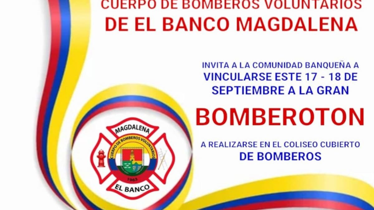 Con 'bomberotón' en el Magdalena buscan fondos para atender emergencias