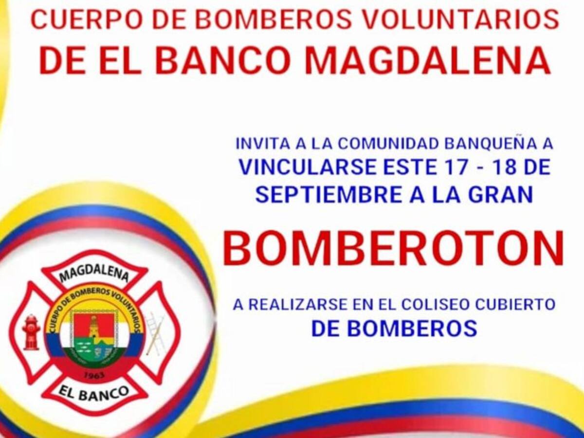 Con 'bomberotón' en el Magdalena buscan fondos para atender emergencias