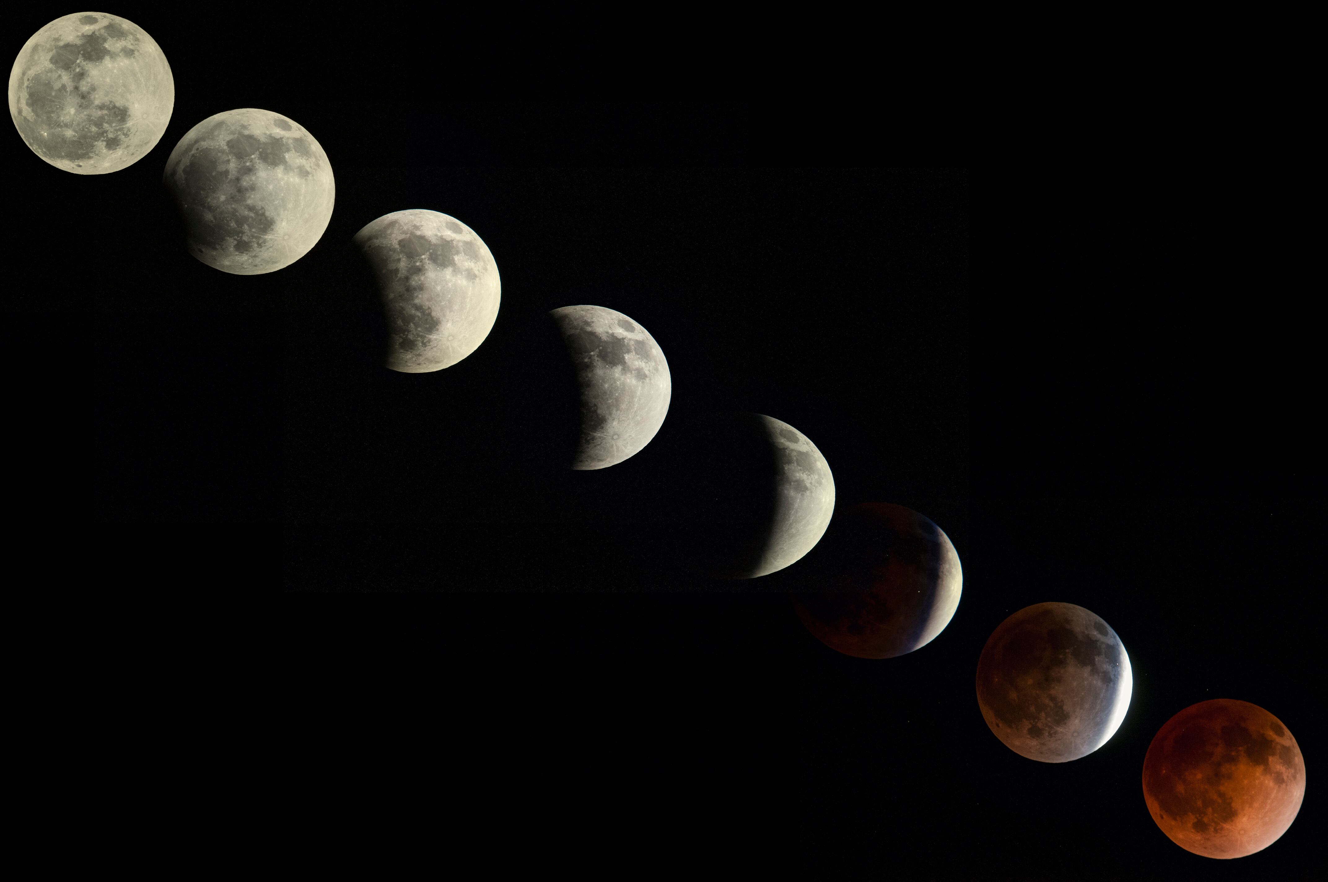Eclipse lunar será el 5 de mayo de 2023. Foto: Getty Images.