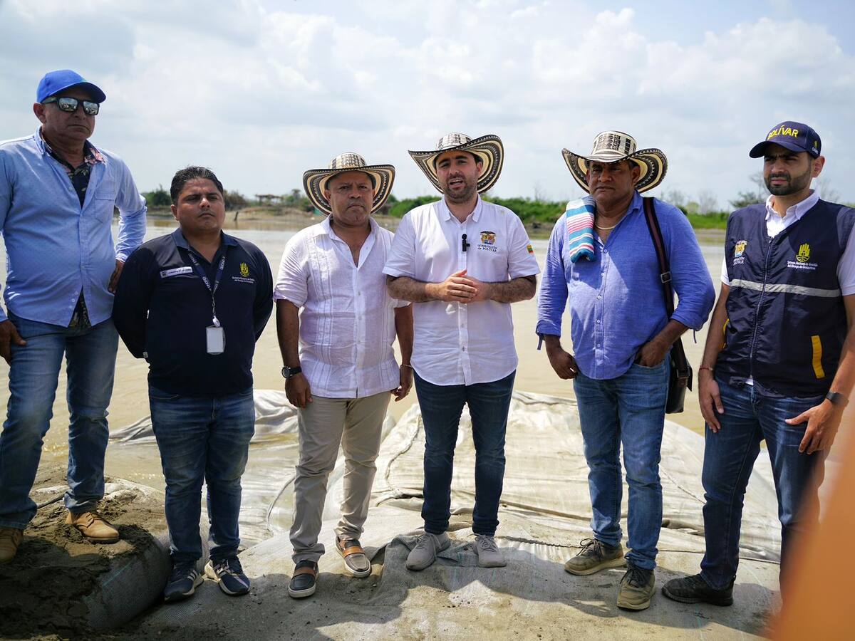 Gobernador Yamil Arana supervisa avances en obras de jarillón Cara e’ Gato