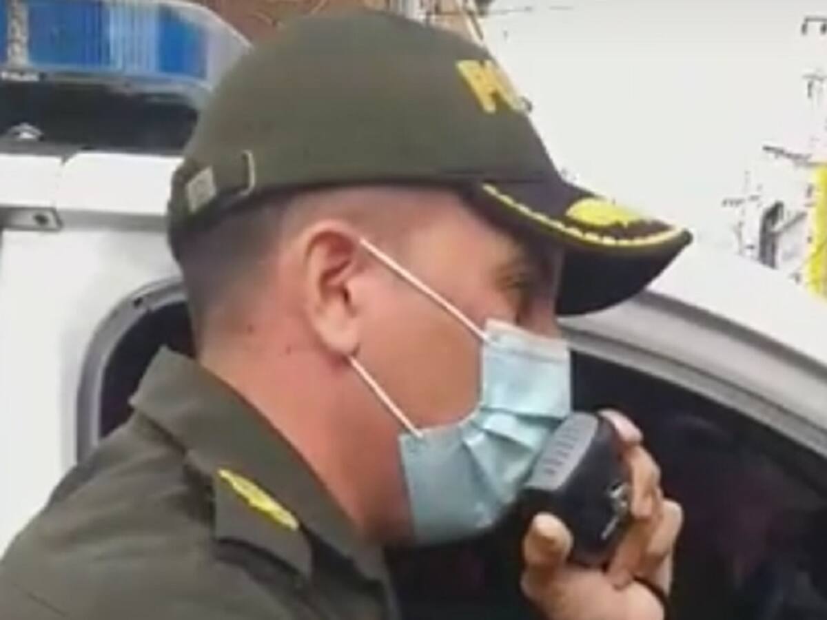 En llanto termina llamado de policía para pedir prevención sanitaria
