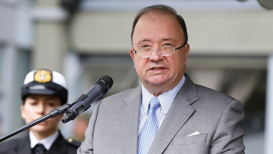 Luis Carlos Villegas, ministro de defensa. Foto: Colprensa