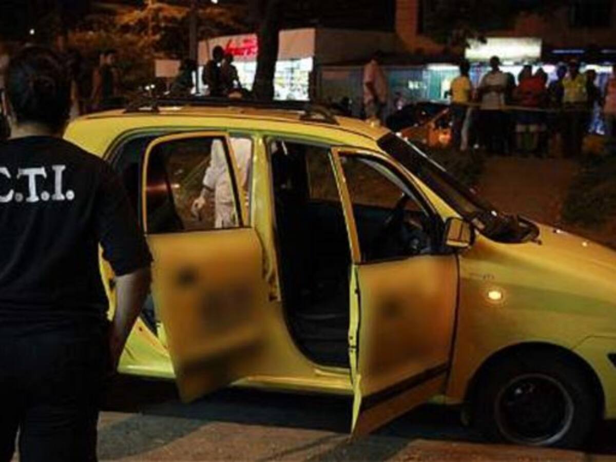 Dos taxistas asesinados en las últimas horas en Cali