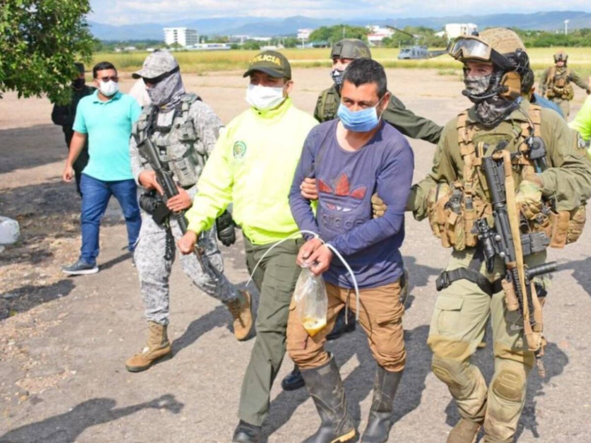 Cayó alias "El Renco", jefe de las Gaor en el Tolima