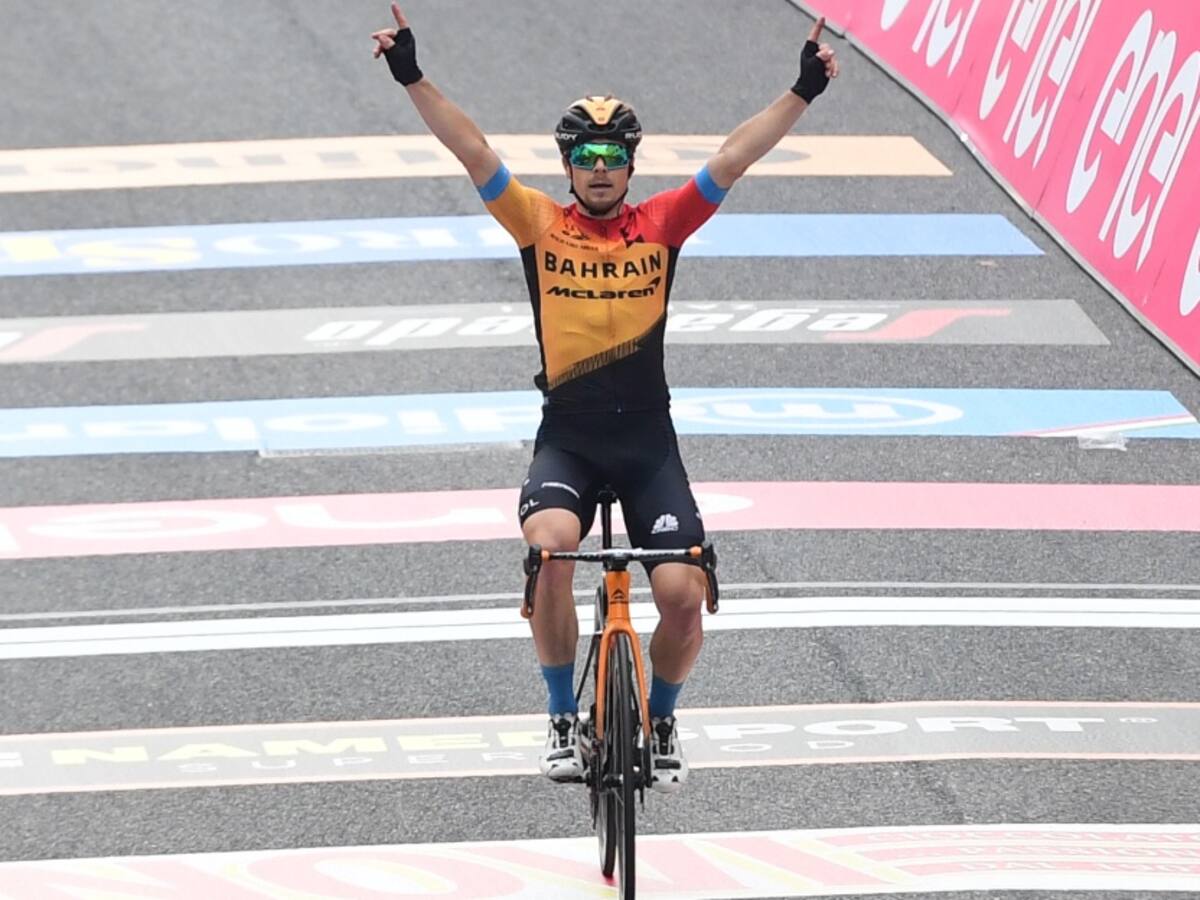 Jan Tratnik triunfó en la etapa 16 del Giro de Italia