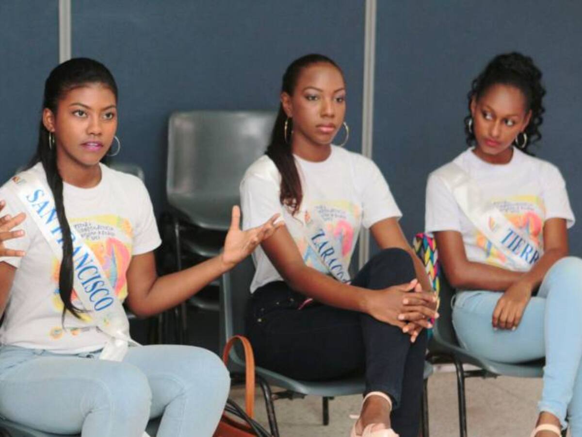 Candidatas al Reinado de la Independencia de Cartagena embajadoras de la paz