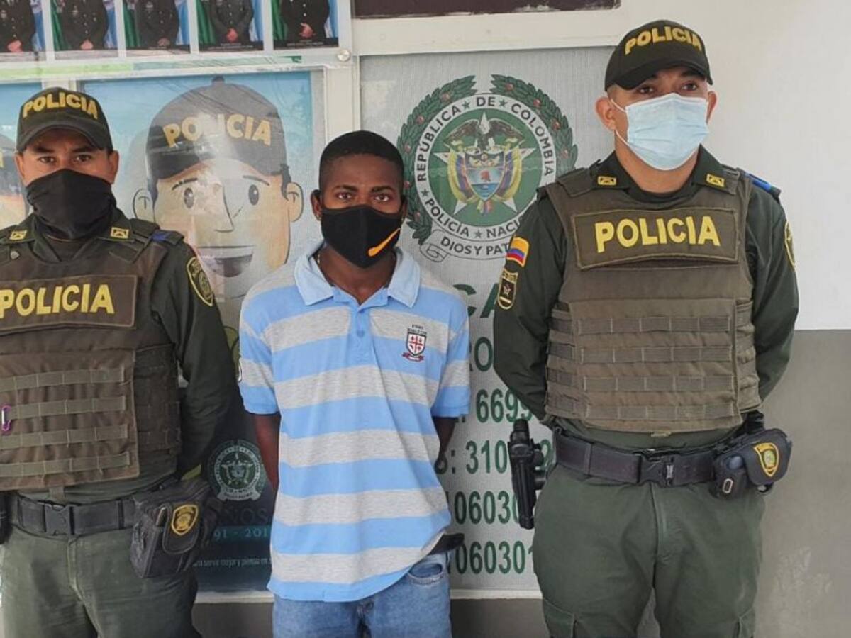Portando 250 dosis de marihuana capturaron a ‘El Junior’ en Cartagena