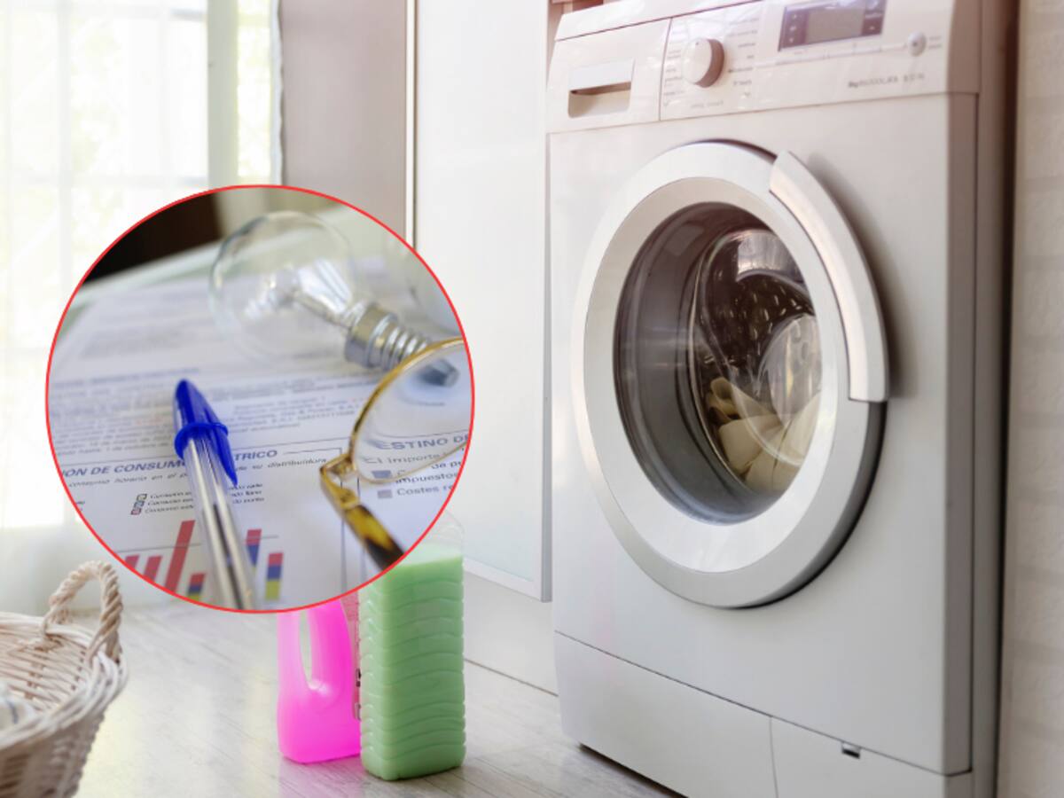 El truco del agua de la lavadora para ahorrar dinero en el recibo de la luz