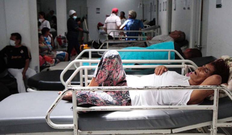 El sistema de salud en Norte de Santander esta colapsado.