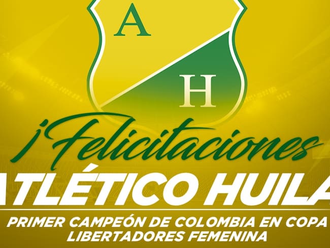 Histórico: ¡Atlético Huila es campeón de la Copa Libertadores Femenina!