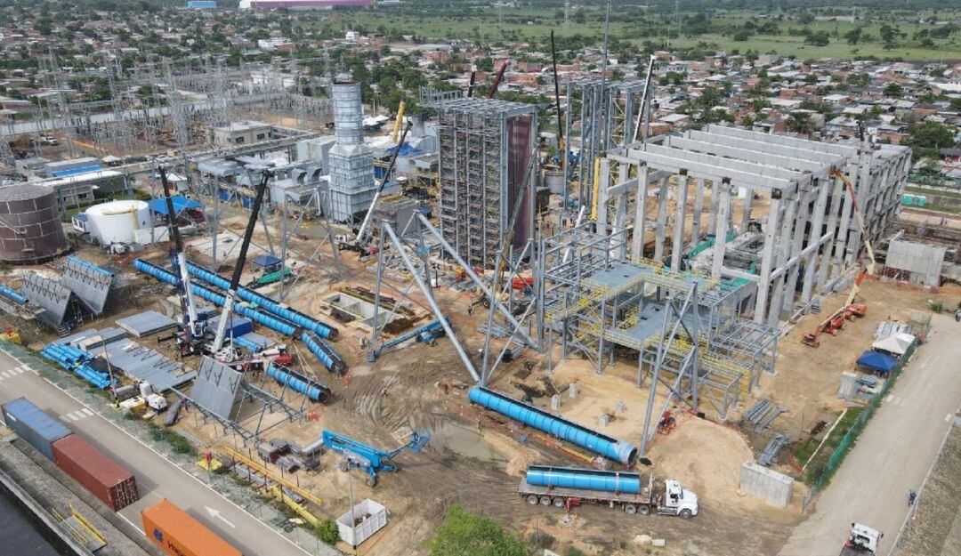 El 73% de los puestos de trabajo del proyecto Cierre de Ciclo Combinado de la central termoeléctrica han sido para cartageneros