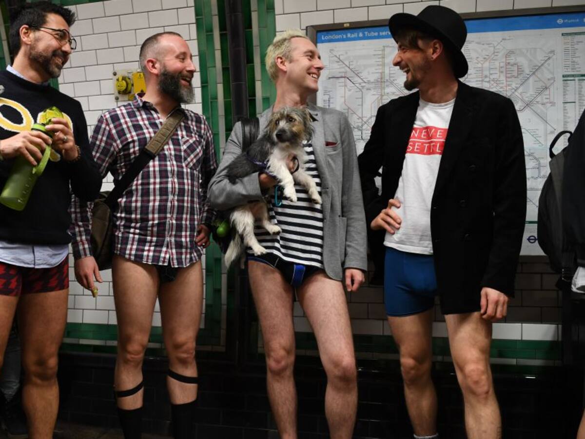 Fotos: Así fue el ‘día sin pantalones’ celebrado en varios países