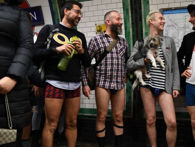 Fotos: Así fue el ‘día sin pantalones’ celebrado en varios países