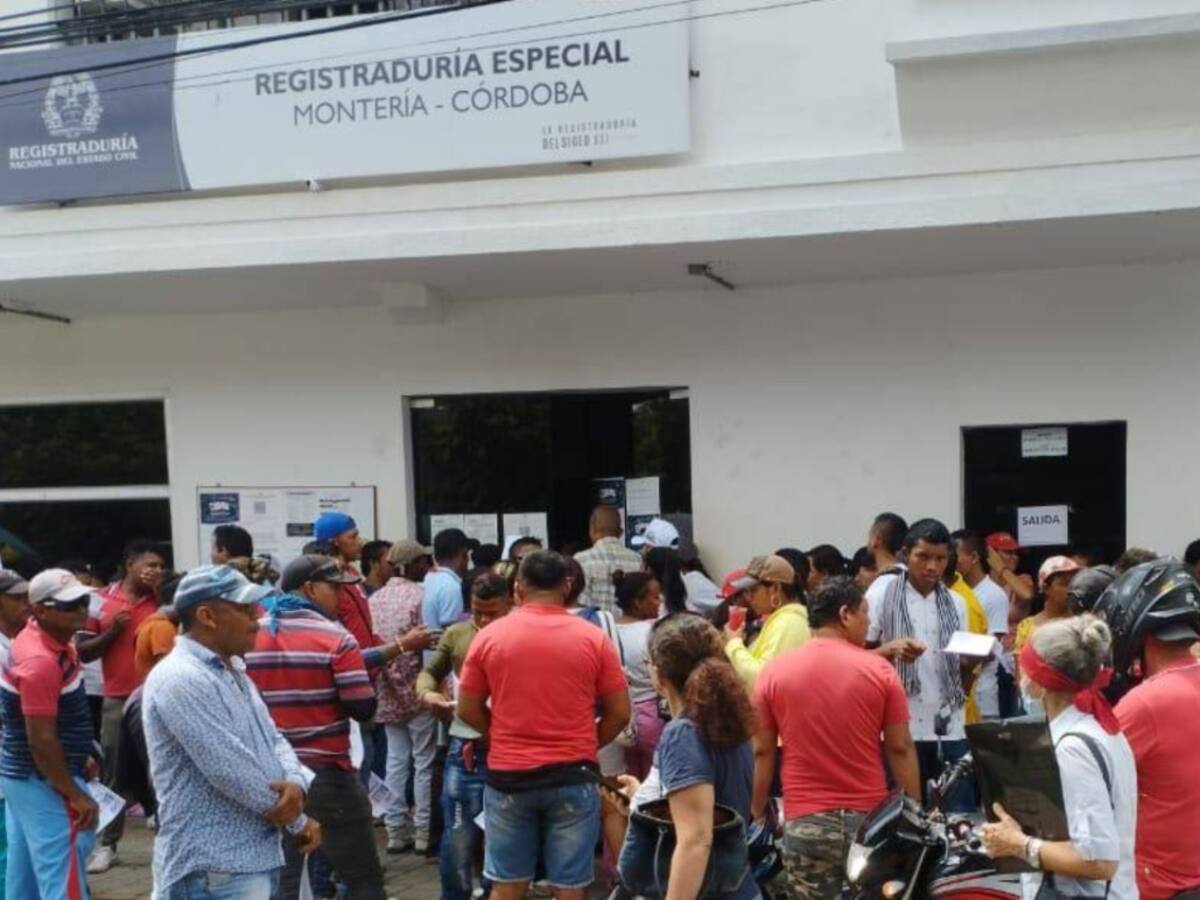 Transparencia en los 30 municipios, meta de la Registraduría en Córdoba