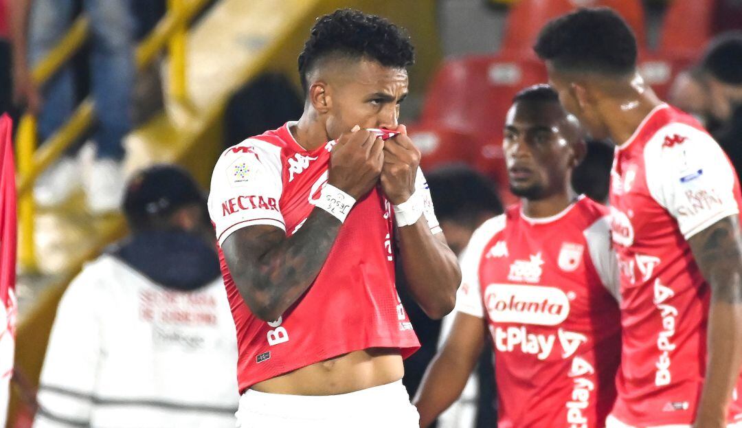 Wilson Morelo, jugador de Independiente Santa Fe