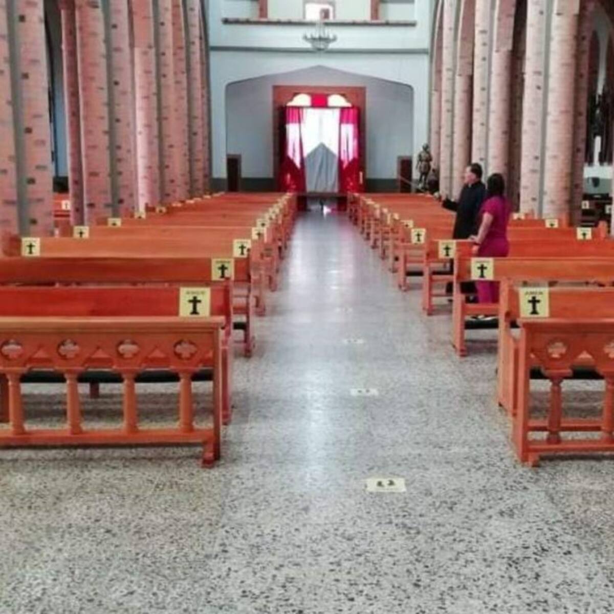 Primer templo católico de Risaralda experimentó apertura al público