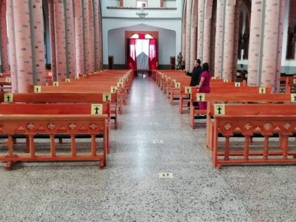 Primer templo católico de Risaralda experimentó apertura al público