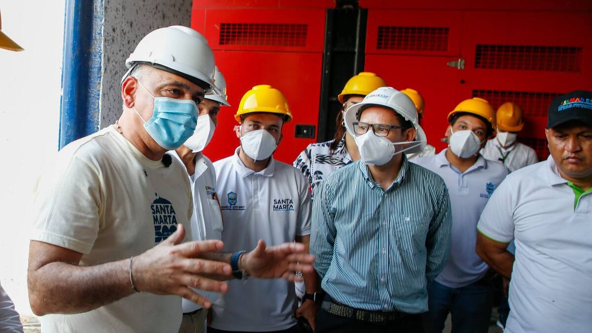 Así avanza la Alcaldía de Santa Marta en soluciones para agua y alcantarillado de la ciudad