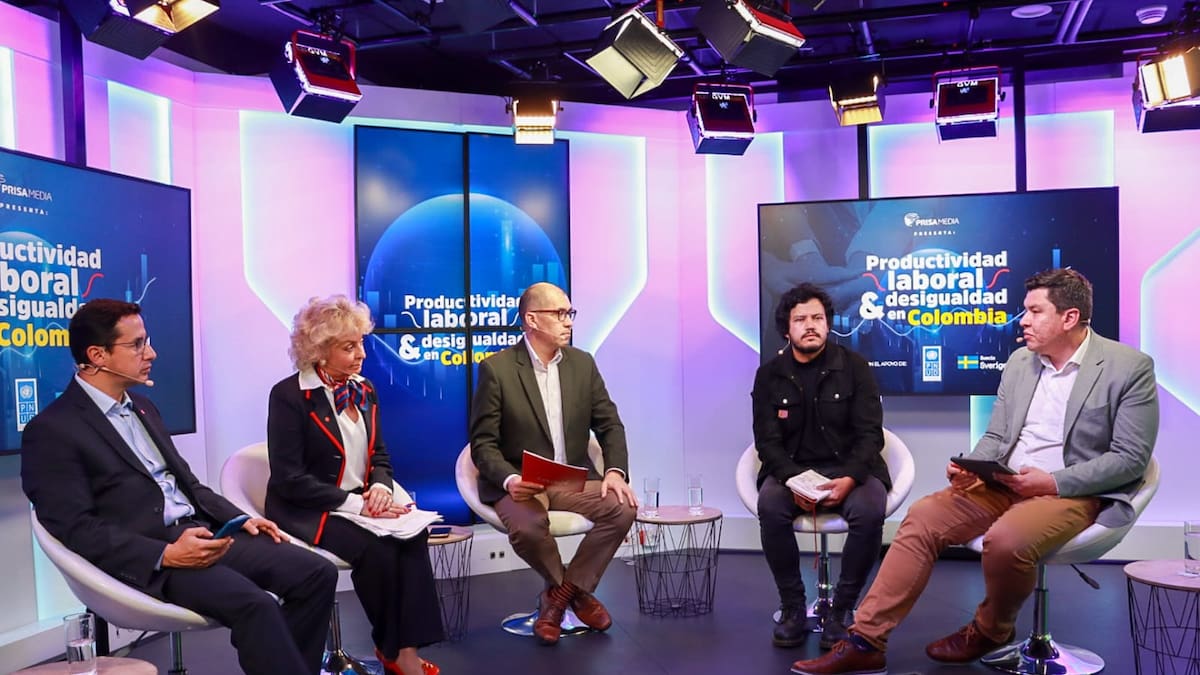 La desigualdad en Colombia vista a través de la productividad laboral: Foro Prisa Media