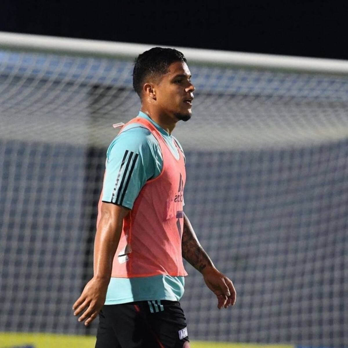 Juan Camilo Hernández se unió a la concentración de la Selección Colombia en Miami