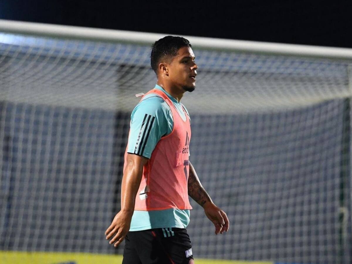 Juan Camilo Hernández se unió a la concentración de la Selección Colombia en Miami