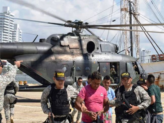 Armada Nacional captura cinco sujetos pertenecientes al “Clan del Golfo” en Bolívar