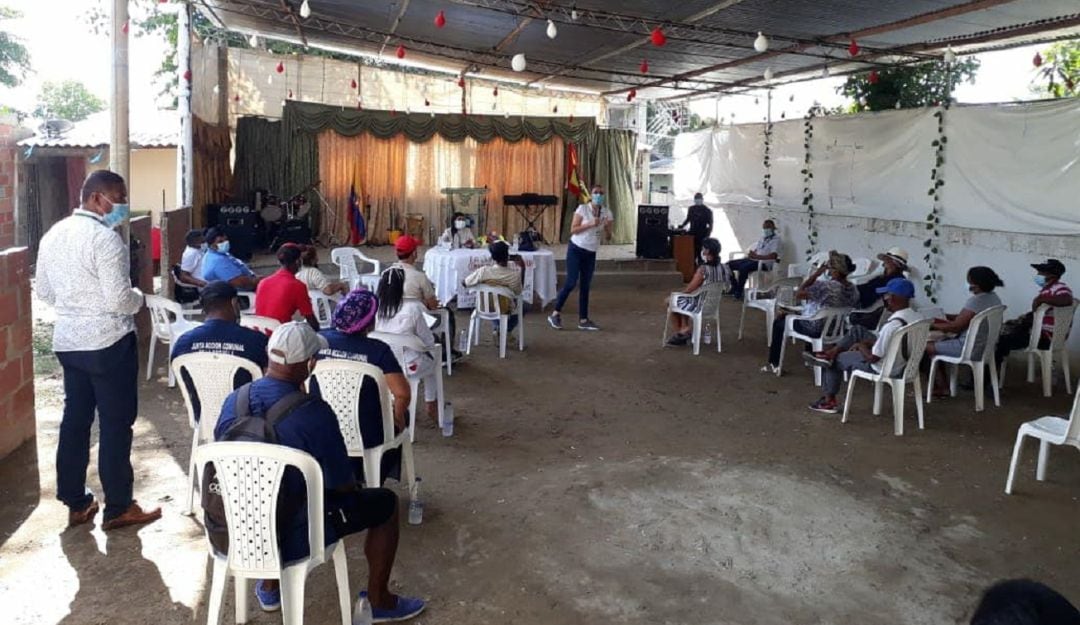 Líderes y lideresas de los corregimientos de la zona norte se reunieron para conocer detalles del Sisbén IV y Familias en Acción