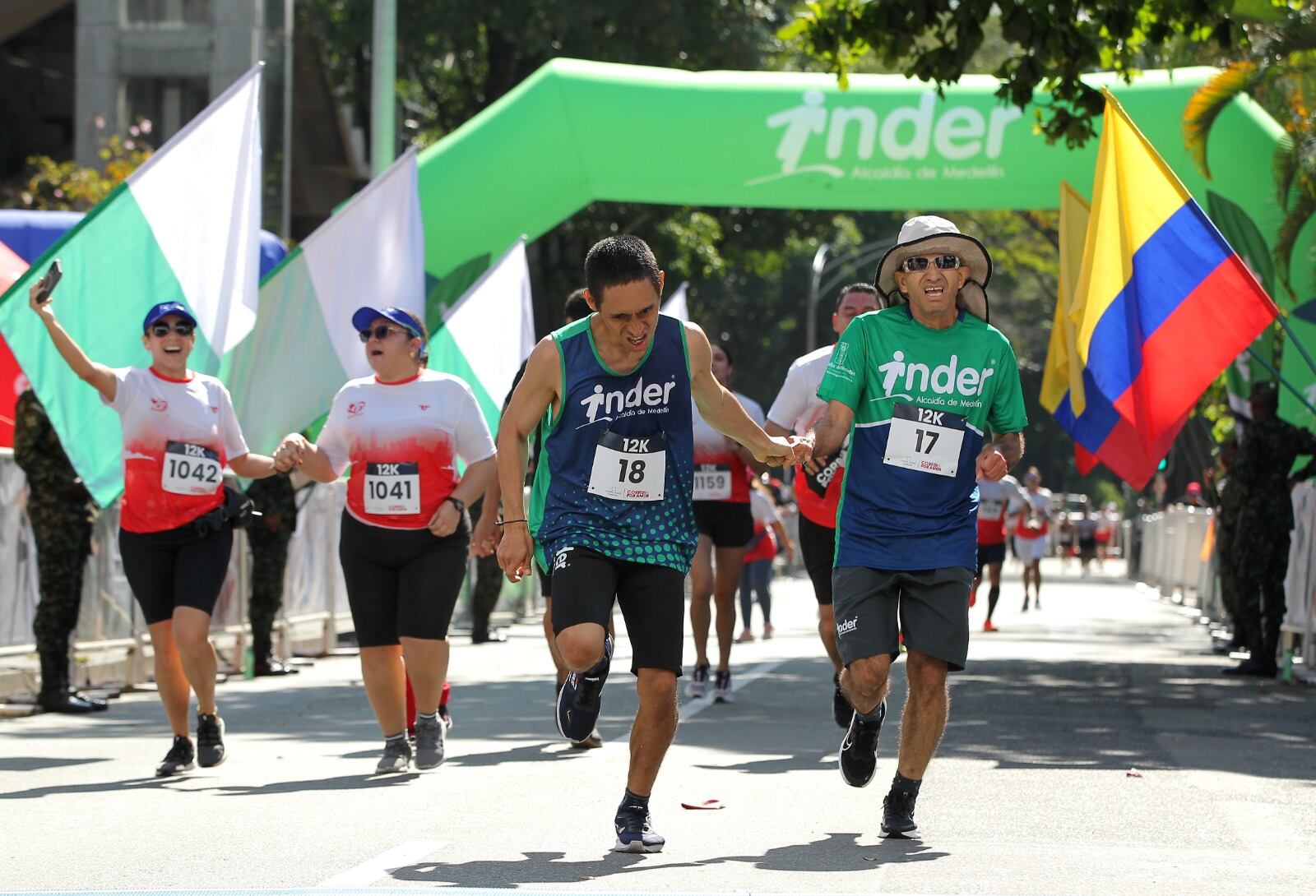 Más puntos y horarios para correr: crece la estrategia RunInder en la ciudad Foto: Alcaldía de Medellín