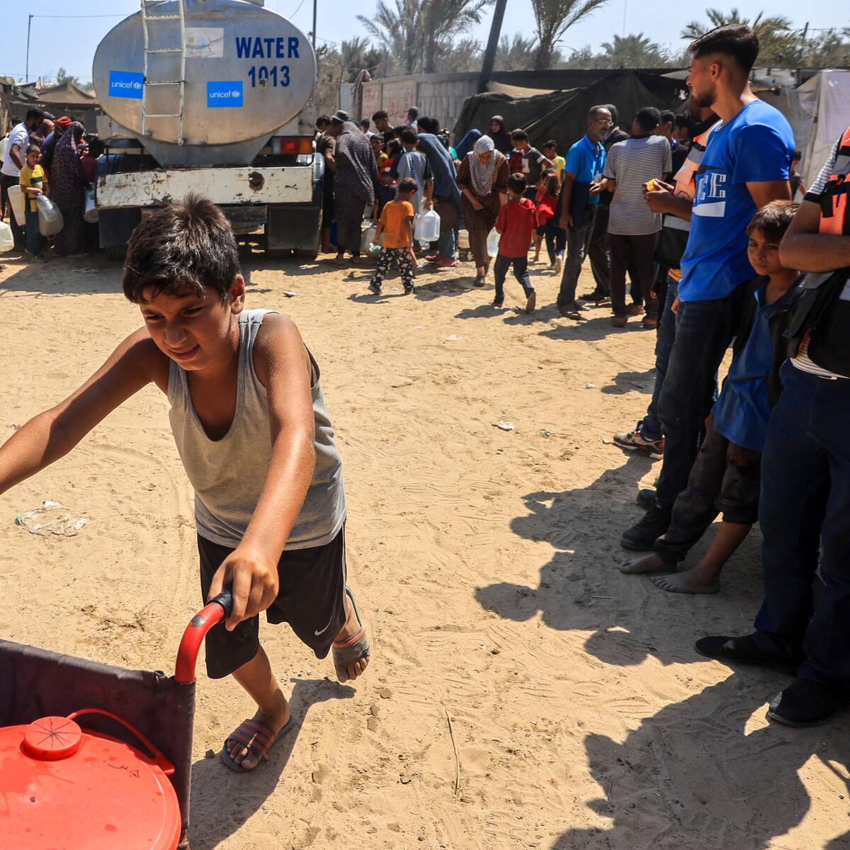 Israel emite orden de evacuación en una zona de Gaza donde no había actuado antes