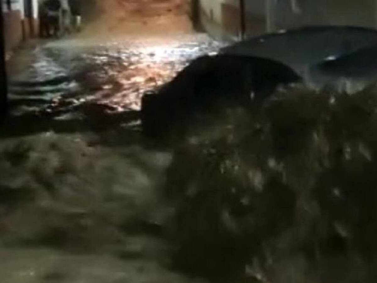 Quebrada La Llorona se volvió a desbordar en San Andrés