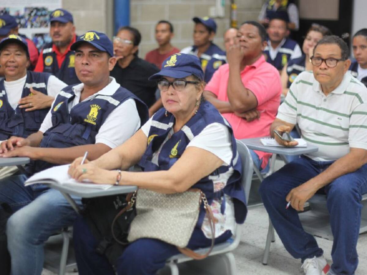 COMBAS se capacitan en prevención del Coronavirus en Cartagena