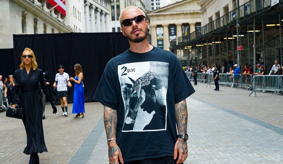 J Balvin desfile Balenciaga en Nueva York