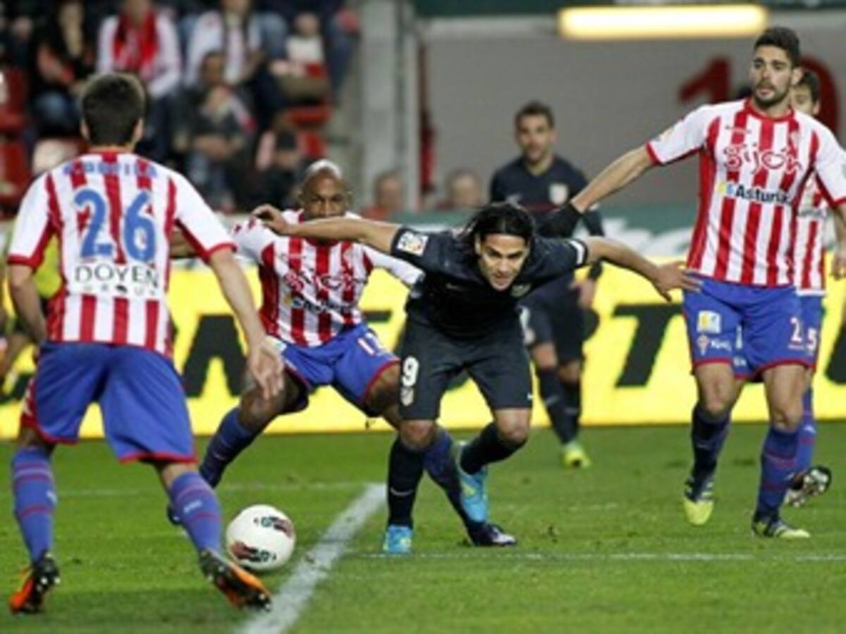 Atlético de Madrid empató 1-1 ante Sporting de Gijón en España