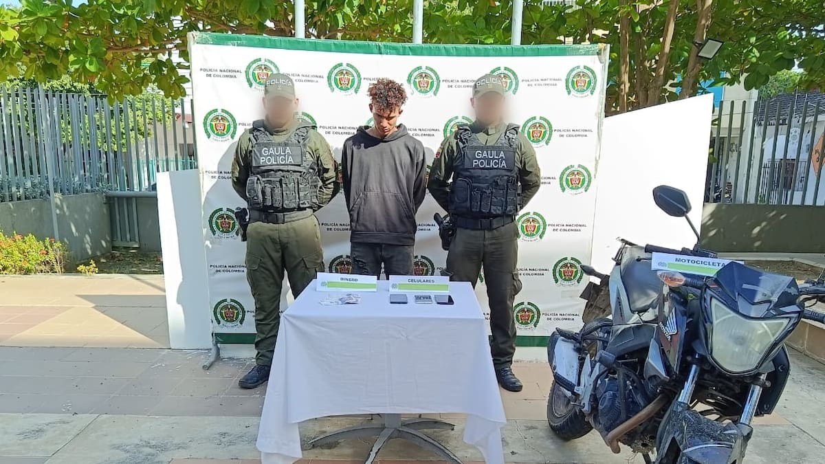 Capturan a alias Lucho 7 presunto extorsionista de la banda criminal Salsas Nueva Generación