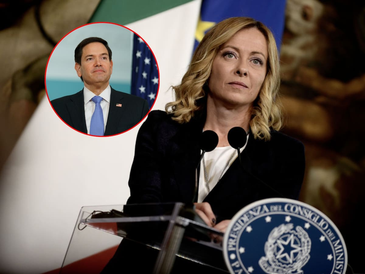 Giorgia Meloni recibirá el viernes a Marco Rubio tras los ataques de Donald Trump