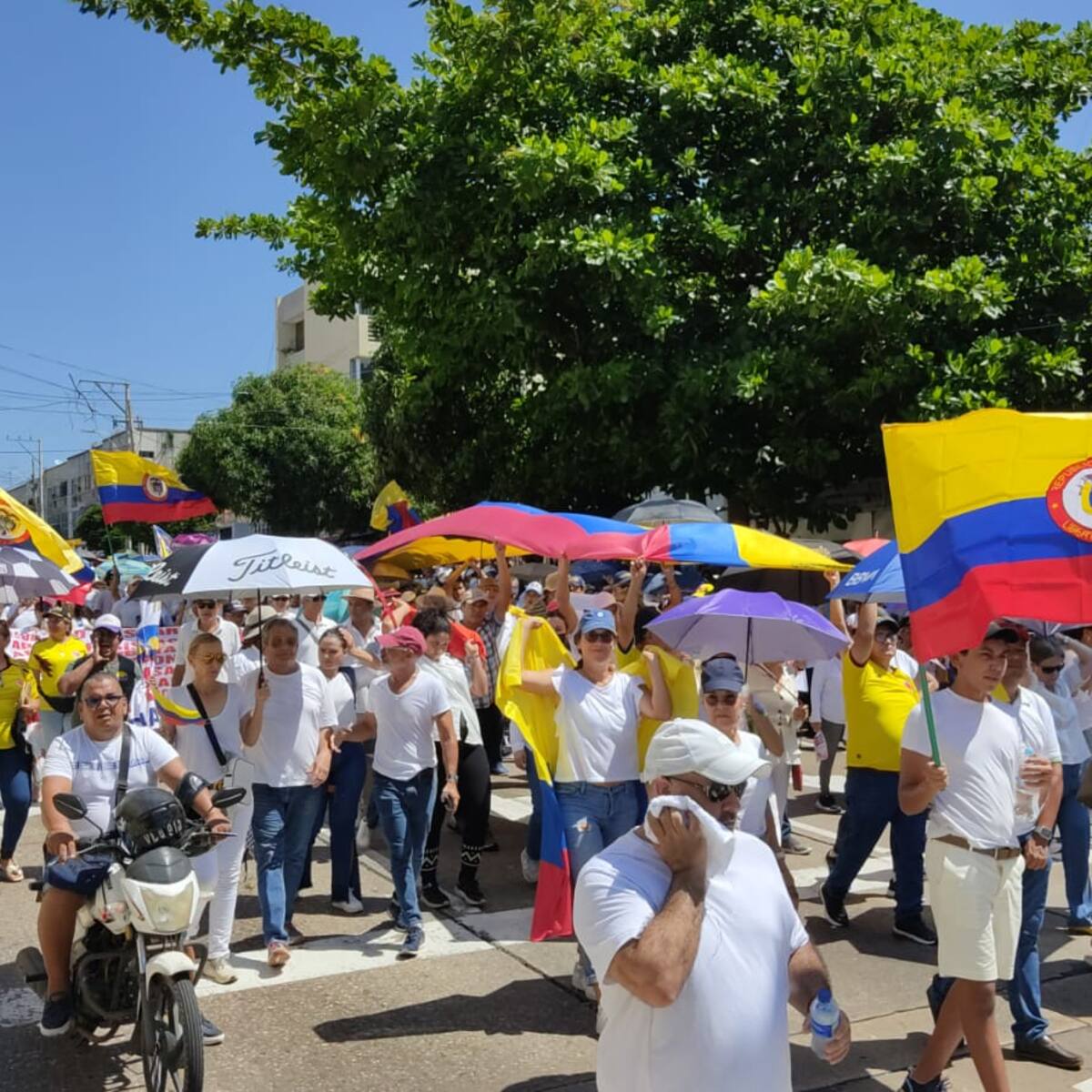 En Barranquilla hubo total normalidad en marcha a favor de las reformas del Gobierno