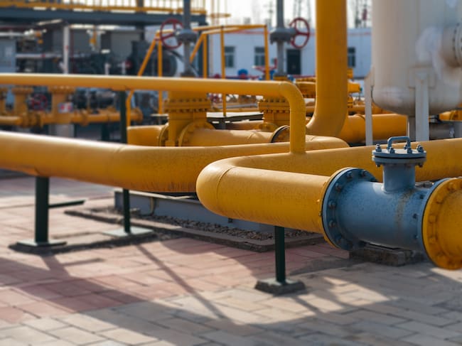 Imagen de referencia planta de gas. Foto: Getty Images