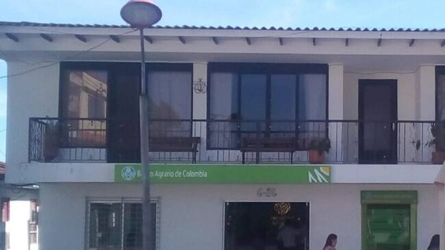 Sede del Banco Agrario en La Merced, Caldas