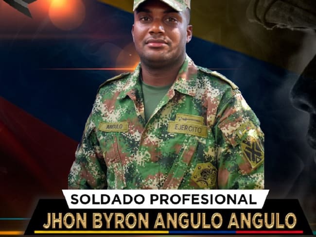 Soldado profesional Jhon Byron Angulo Angulo