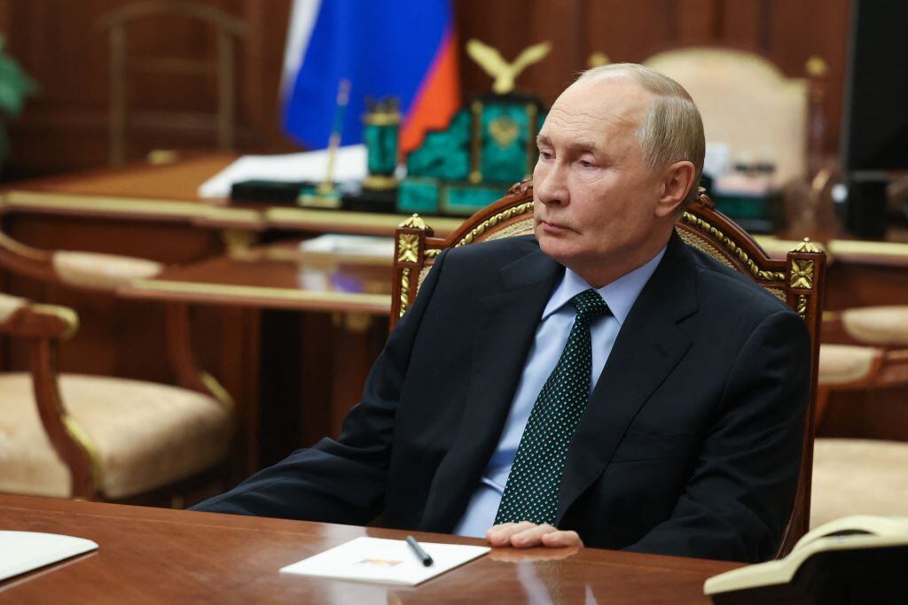 Vladimir Putin. I Foto: VYACHESLAV PROKOFYEV/POOL/AFP via Getty Images.