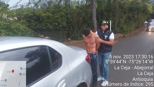 Judicializado por secuestro y abuso sexual- foto Gaula Militar