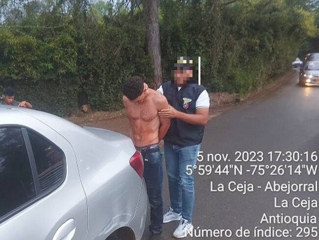 Judicializado por secuestro y abuso sexual- foto Gaula Militar