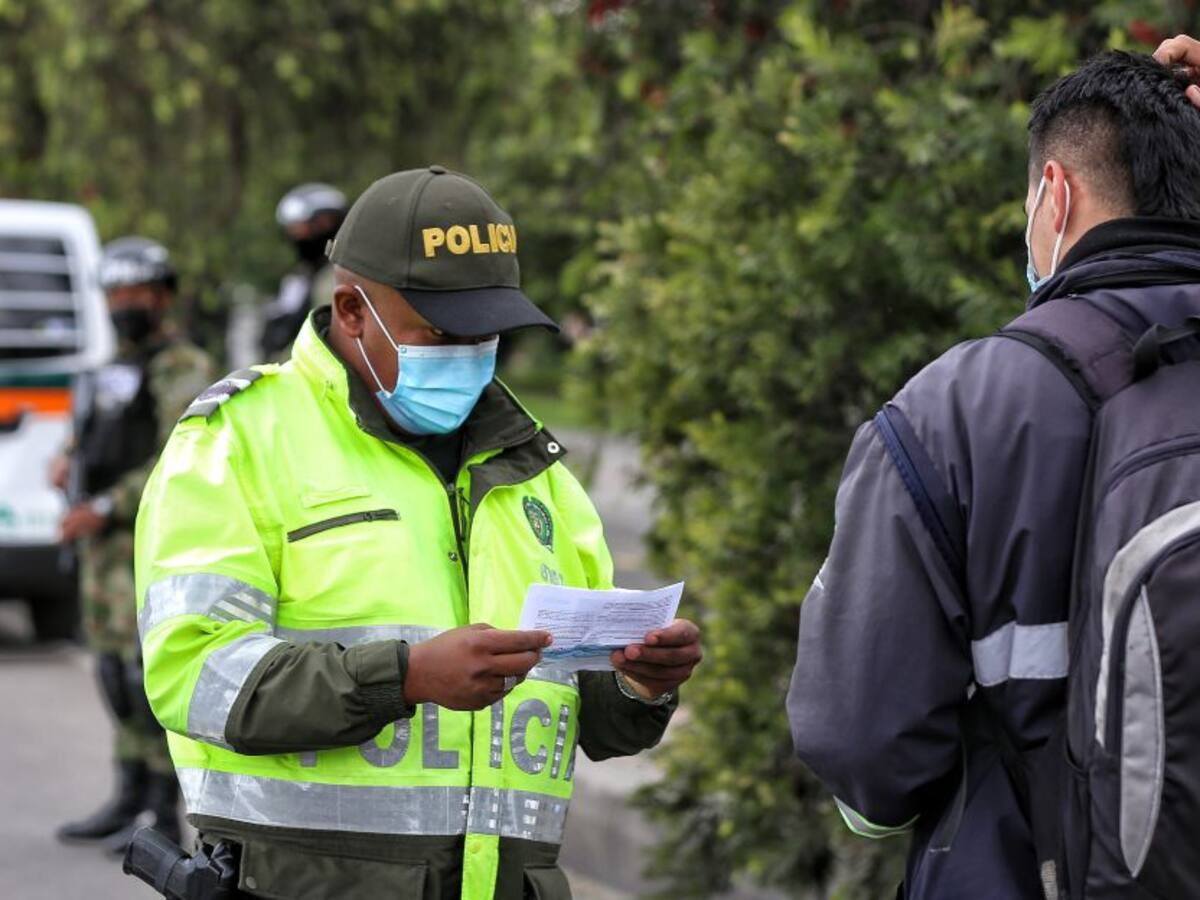 Van más de 1.100 comparendos por incumplir medidas sanitarias en el país