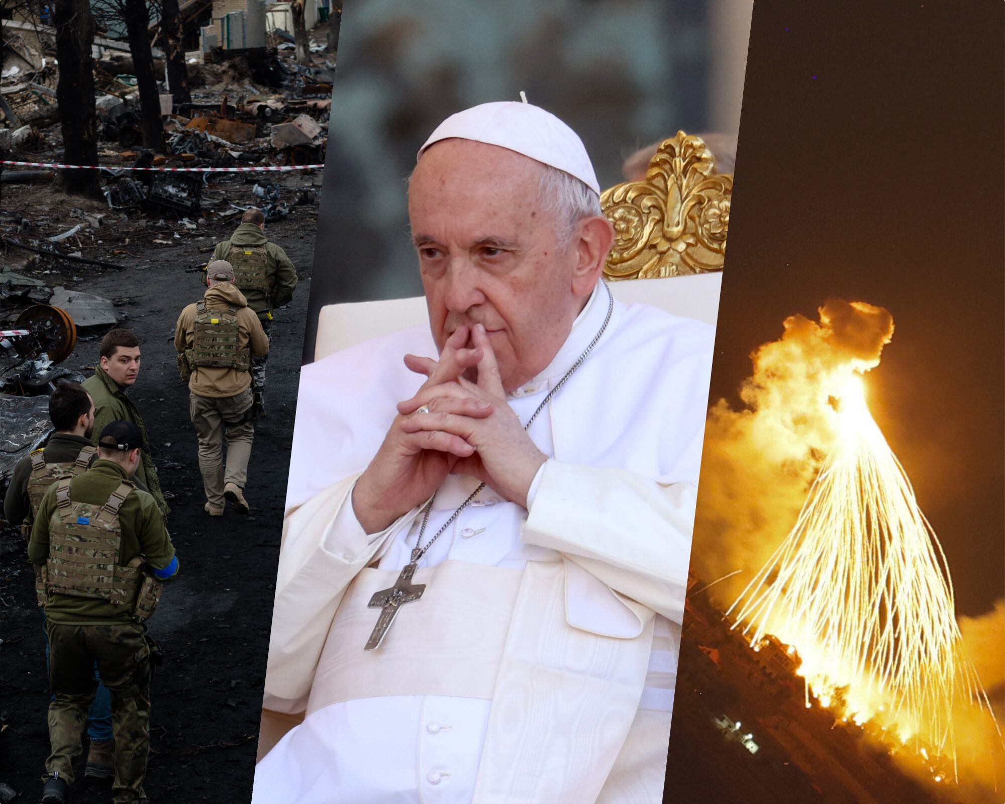 El sumo pontífice lamentó que Ucrania vivirá un “duro invierno” y reiteró los llamados a orar por la “Tierra Santa, Nazaret, Palestina e Israel”.
(Foto: Caracol Radio/ Getty )