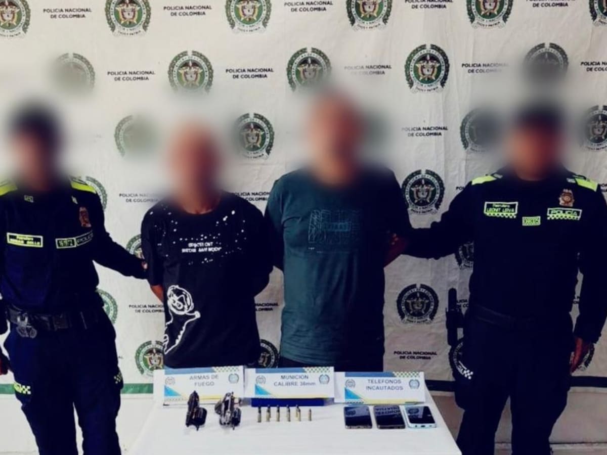 Policía capturó en Bolívar a dos presuntos integrantes del Clan del Golfo